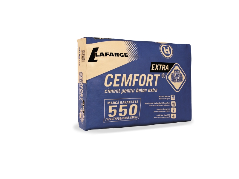 Ciment 42.5 R (M550 Cemfort Extra) 40 kg LAFARGE 40 saci/pal
