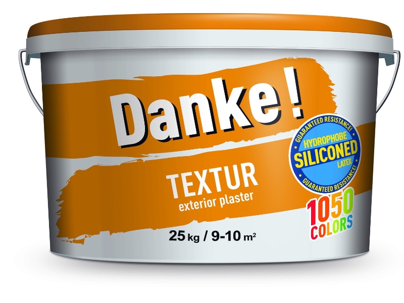 Tinc Danke Textur New Baza orange luminos 25 kg
