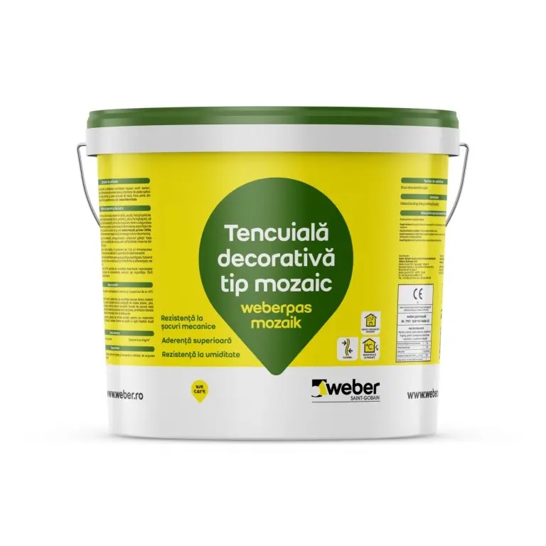 .Tinc decorativ Weber pas mozaik 20 kg fin 0404 nr. 0781
