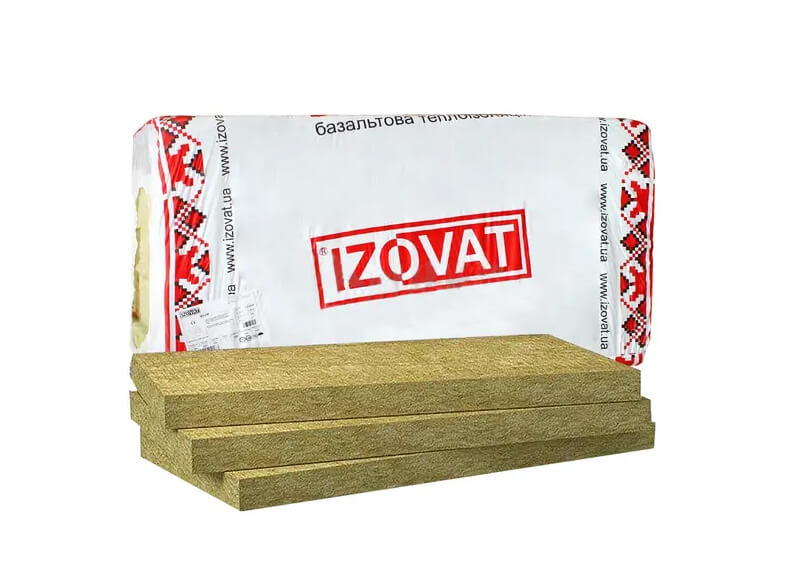 Vata min. Izovat 120kg/m3 100mm 1000*600 (2 foi/pac) 1 palet 96 foi