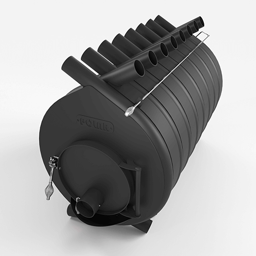 .Soba POLAR 30-45 KW/1300m3/1501mm*720mm*970mm/volum434dm3/teava d180 + Suport North pt Soba POLAR 12-18 KW (27132) 135cm