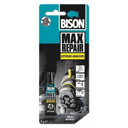Adeziv universal Bison Max Repair transparent 8gr. Adeziv universal Bison Max Repair transparent 8gr.