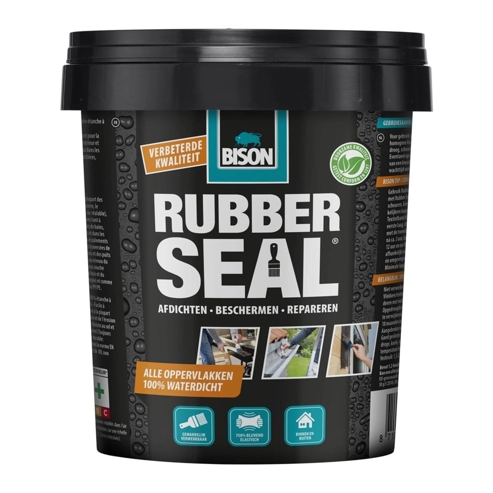 Bison Rubber Seal 750ml hidroizolatie pe baza de cauciuc Bison Rubber Seal 750ml hidroizolatie pe baza de cauciuc
