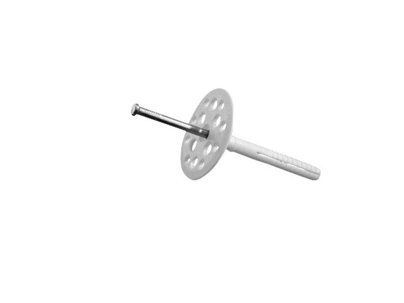 Diblu p/u polistirol 10*140 cui din plastic (200/pac )