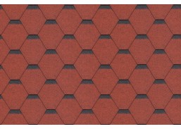 Sindrila Shinglas Rock Hexagonal rosu 1 pac=3m2 Sindrila Shinglas Rock Hexagonal rosu 1 pac=3m2